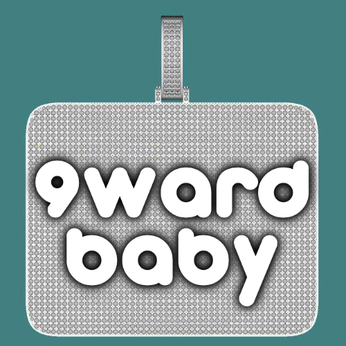 CUSTOM LETTER NECKLACE 3D BIG SQUARE