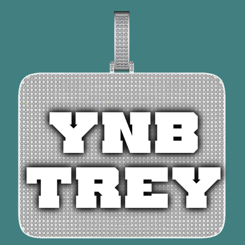 CUSTOM LETTER NECKLACE 3D BIG SQUARE