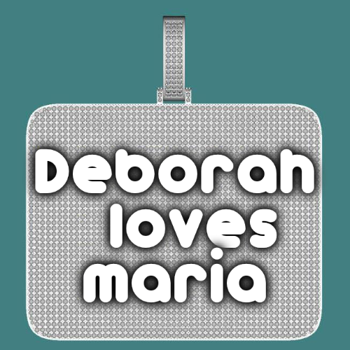 CUSTOM LETTER NECKLACE 3D BIG SQUARE