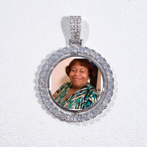 3D Spinning 2-Faced Custom Picture Pendant