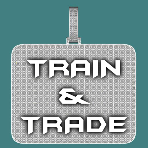 CUSTOM LETTER NECKLACE 3D BIG SQUARE