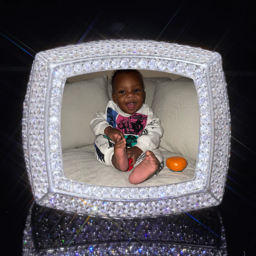 3D CUSTOM PICTURE ICED RING