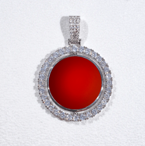 3D Spinning 2-Faced Custom Picture Pendant