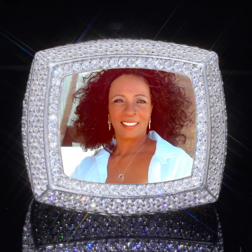 3D CUSTOM PICTURE ICED RING