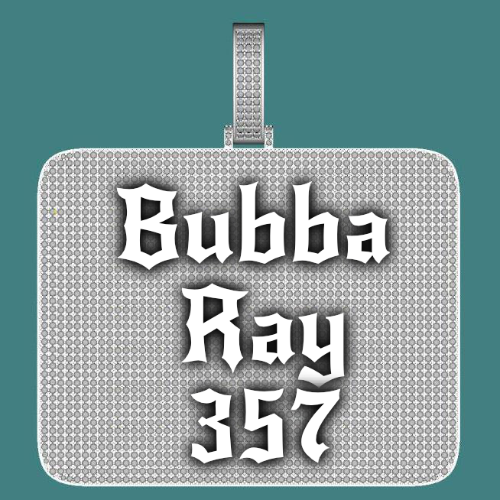 CUSTOM LETTER NECKLACE 3D BIG SQUARE