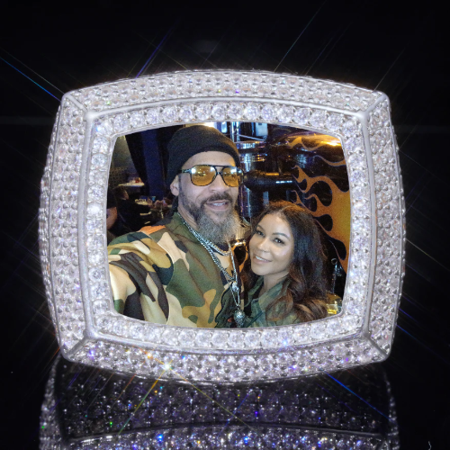 3D CUSTOM PICTURE ICED RING