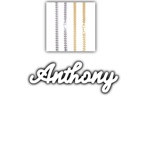 Script Custom Letter Necklace