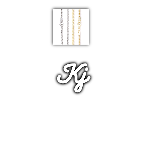 Script Custom Letter Necklace