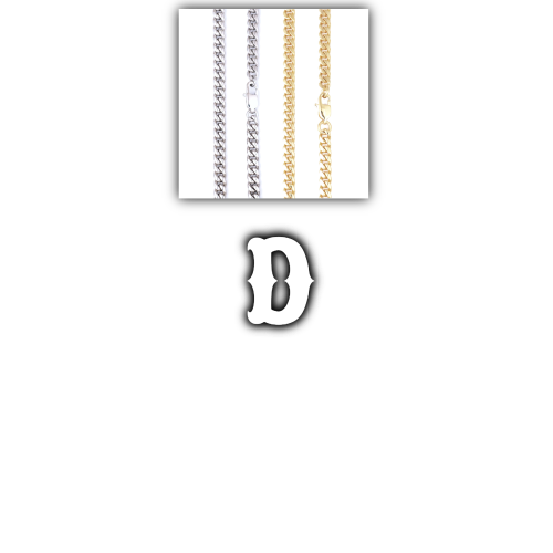Custom Letters Freibeuter Font Necklace