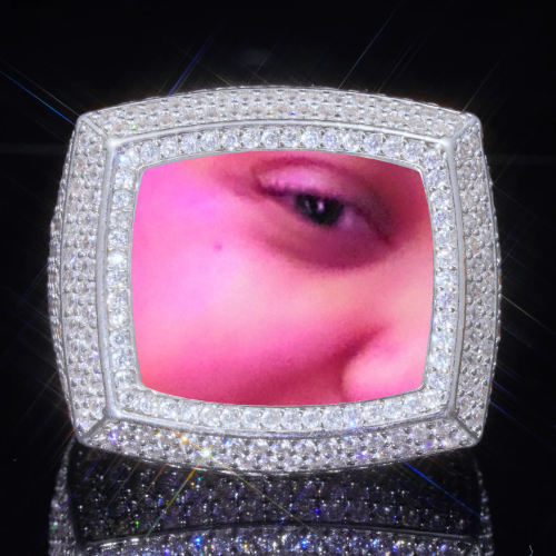 3D CUSTOM PICTURE ICED RING