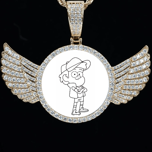 CUSTOM PICTURE PENDANT STYLE-4