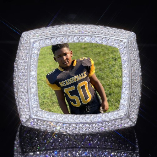 3D CUSTOM PICTURE ICED RING