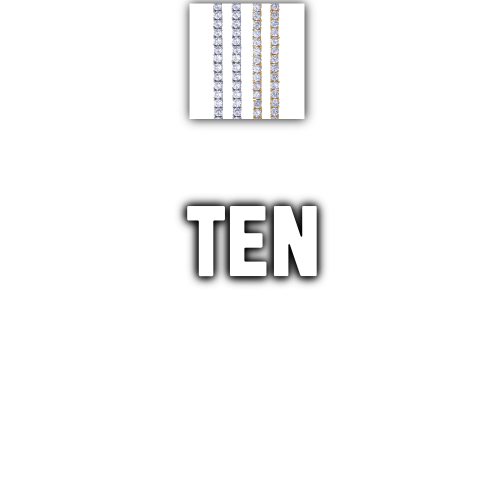 Custom Letters Baguette Two Layer Necklace
