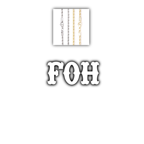 Custom Letters Freibeuter Font Necklace
