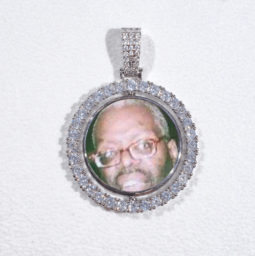 3D Spinning 2-Faced Custom Picture Pendant