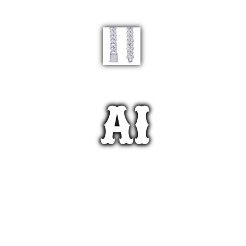 Custom Letters Freibeuter Font Necklace