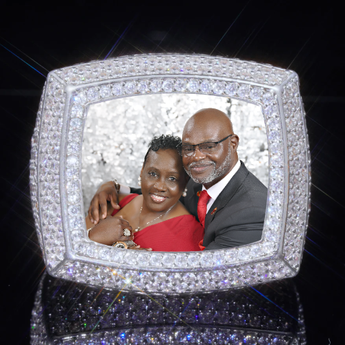 3D CUSTOM PICTURE ICED RING