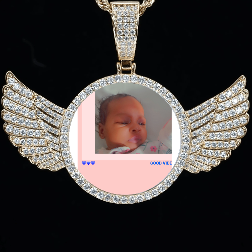 CUSTOM PICTURE PENDANT STYLE-4