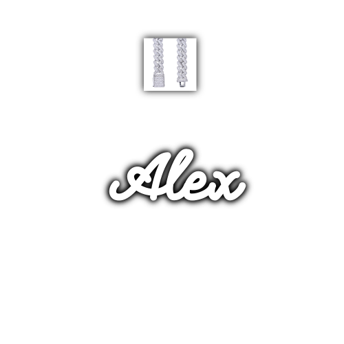Script Custom Letter Necklace