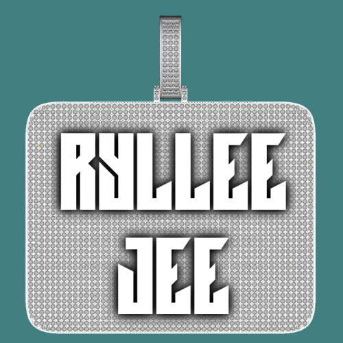 CUSTOM LETTER NECKLACE 3D BIG SQUARE