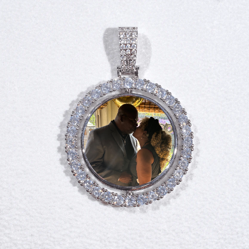 3D Spinning 2-Faced Custom Picture Pendant