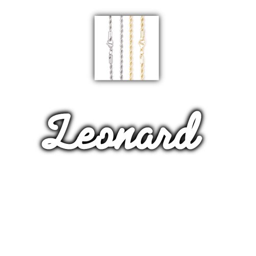 Script Custom Letter Necklace