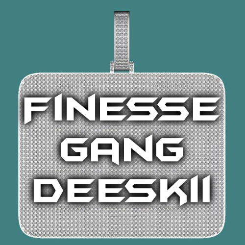 CUSTOM LETTER NECKLACE 3D BIG SQUARE