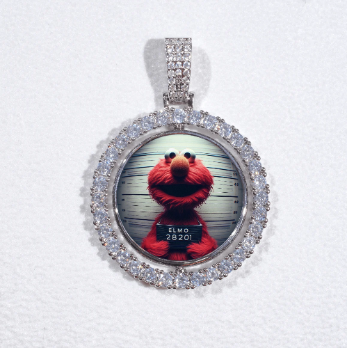 3D Spinning 2-Faced Custom Picture Pendant