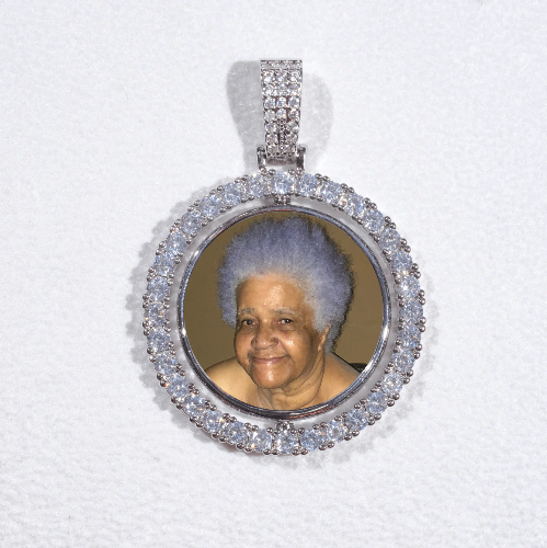 3D Spinning 2-Faced Custom Picture Pendant