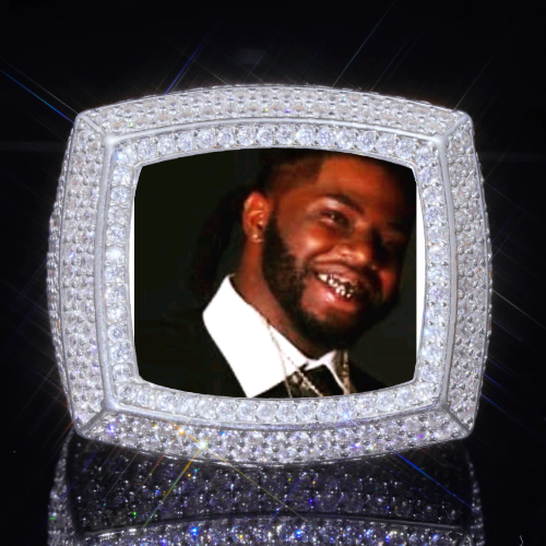 3D CUSTOM PICTURE ICED RING