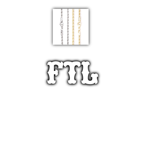 Custom Letters Freibeuter Font Necklace