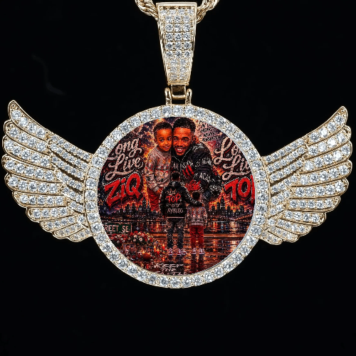 CUSTOM PICTURE PENDANT STYLE-4
