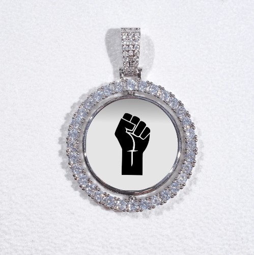 3D Spinning 2-Faced Custom Picture Pendant
