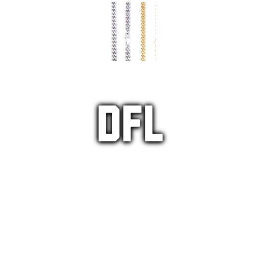 Custom Letters Baguette Two Layer Necklace