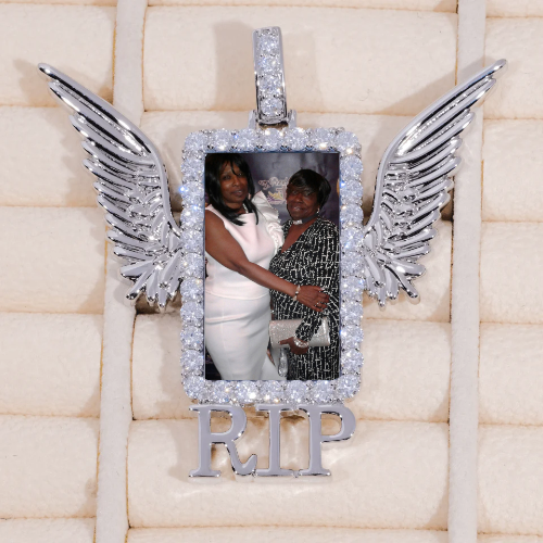 RIP WING 3D CUSTOM PICTURE PENDANT