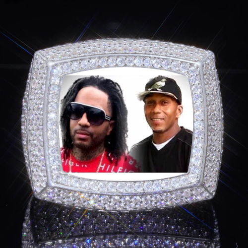 3D CUSTOM PICTURE ICED RING