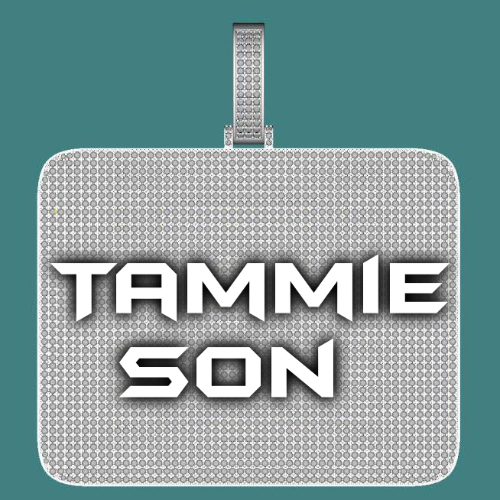 CUSTOM LETTER NECKLACE 3D BIG SQUARE