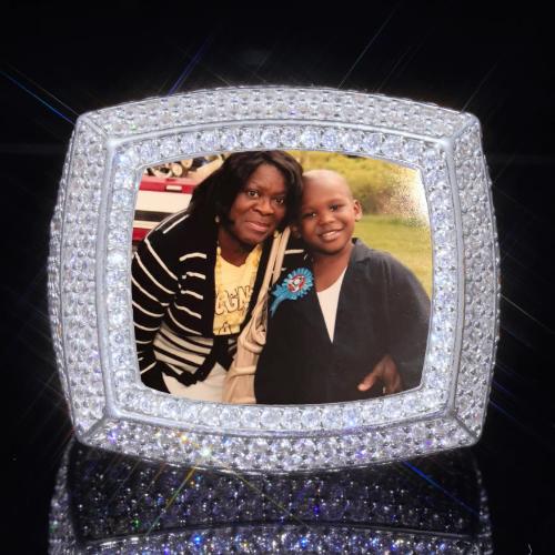 3D CUSTOM PICTURE ICED RING