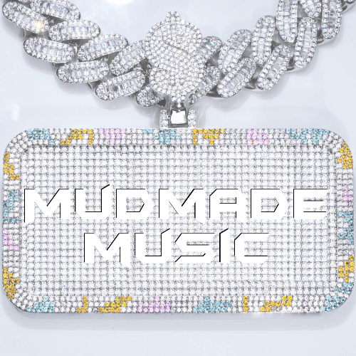 CUSTOM LETTER NECKLACE 3D COLORFUL SQUARE