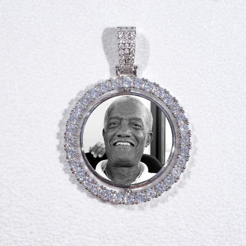 3D Spinning 2-Faced Custom Picture Pendant