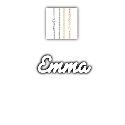 Script Custom Letter Necklace