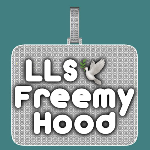 CUSTOM LETTER NECKLACE 3D BIG SQUARE
