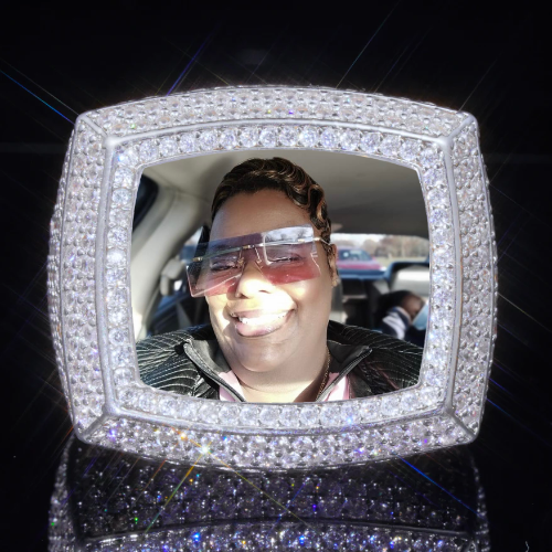 3D CUSTOM PICTURE ICED RING