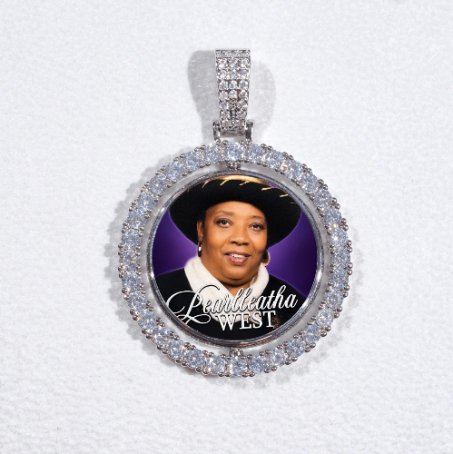 3D Spinning 2-Faced Custom Picture Pendant