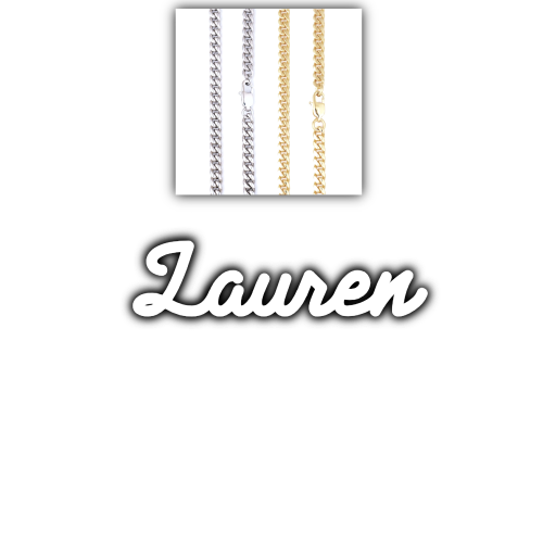 Script Custom Letter Necklace
