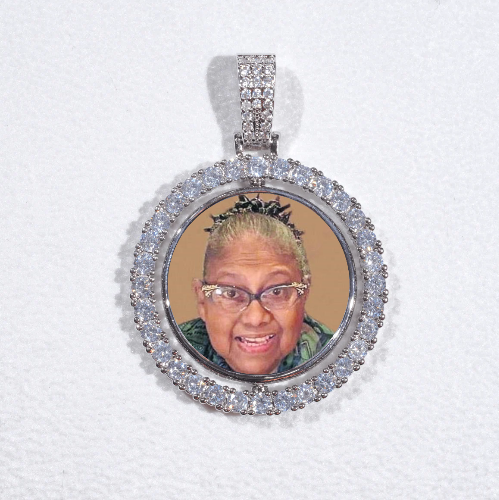 3D Spinning 2-Faced Custom Picture Pendant