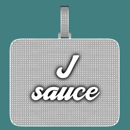 CUSTOM LETTER NECKLACE 3D BIG SQUARE