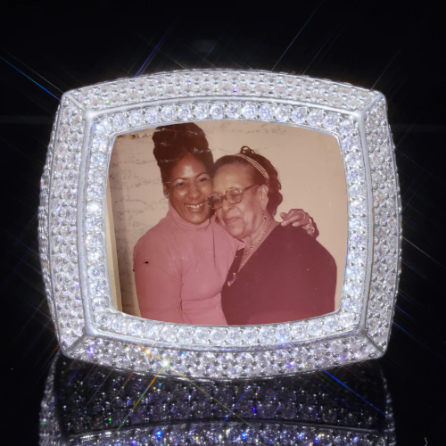 3D CUSTOM PICTURE ICED RING