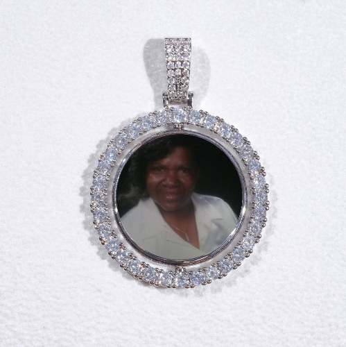 3D Spinning 2-Faced Custom Picture Pendant