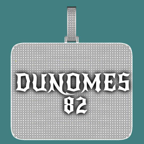 CUSTOM LETTER NECKLACE 3D BIG SQUARE